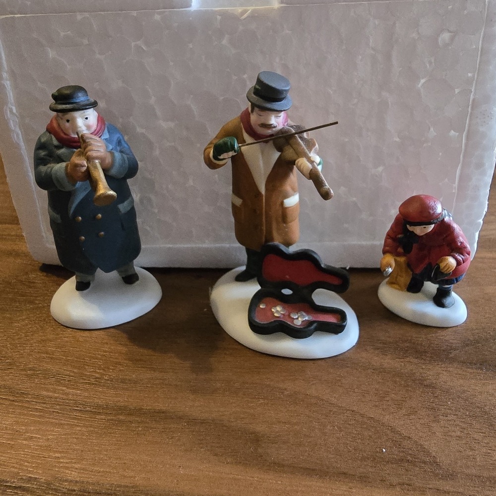 Department 56 Street Musicians‎ #5564-6 Heritage Village Collection Dept